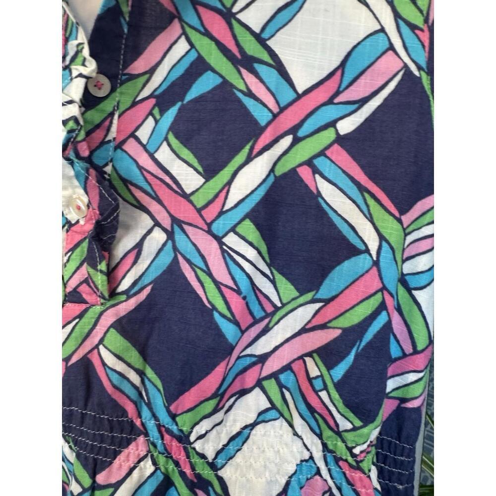 Lilly Pulitzer Classic Small vacation Coastal Gramma Beach Resort Preppy Rare